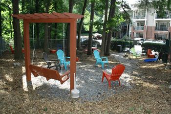 Outdoor Relaying Area at Monroe Place Apartments, Georgia